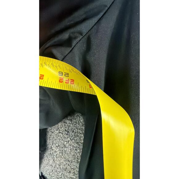 Twinhill Coat Mens 42S Black Hooded Fly Front Thinsulate Lined Overcoat Jacket - Picture 14 of 14